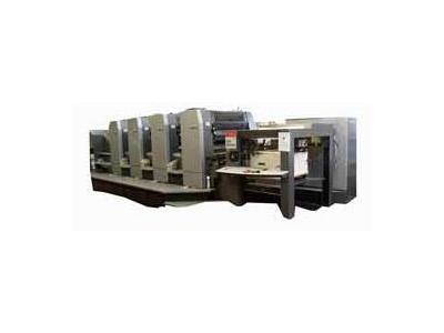 海德堡对开四色机